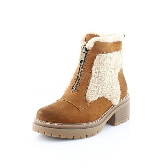 NEW Naturalizer Jett Women's Ankle Boots Tawny Brown - Picture 1 of 12